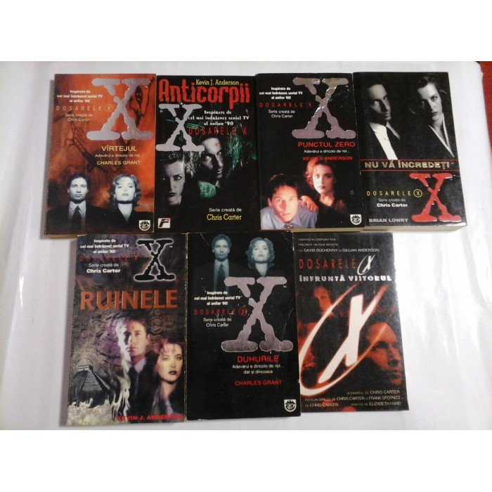 DOSARELE X - Serie creata de Chris Carter - 7 volume - 5 RAO+2 Fahrenheit DOSARELE X - Serie creata de Chris Carter - 7 volume - 5 RAO+2 Fahrenheit